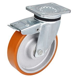Hochleistungs-Gussrollen aus Polyurethan mit Totalfeststeller Taishan Company Ltd